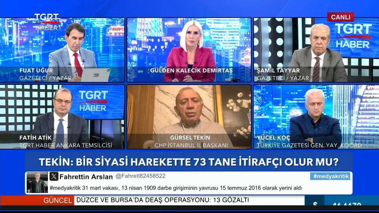 Özgür Özel'e soğuk duş! Gürsel Tekin canlı yayında açıkladı: O isimler CHP'de kalacak! 3